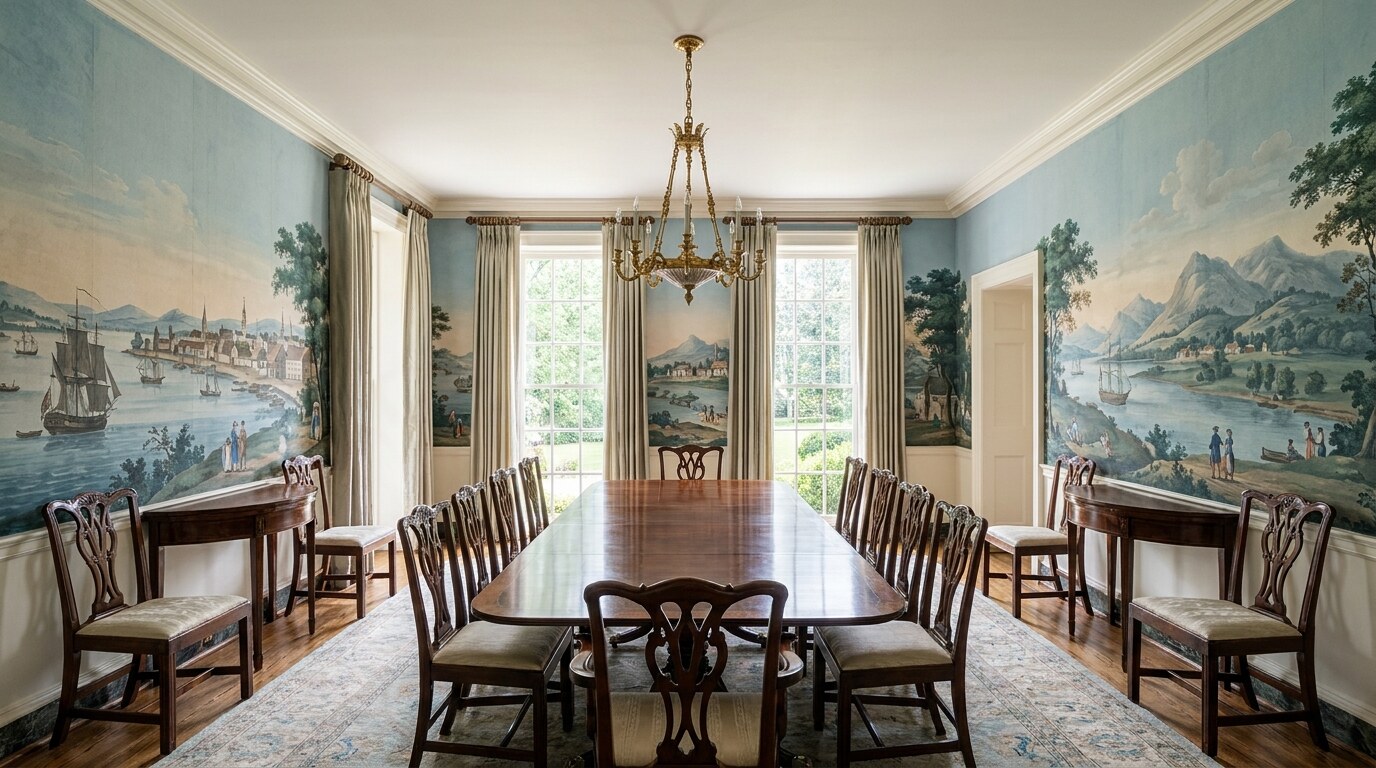 A Zuber panoramic installation